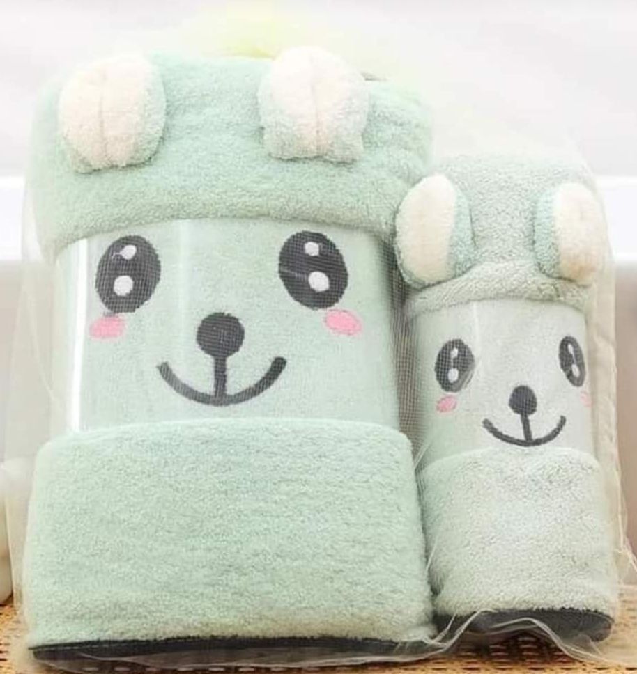 🧸 Set de 2 Toallas Antialérgicas para Bebé