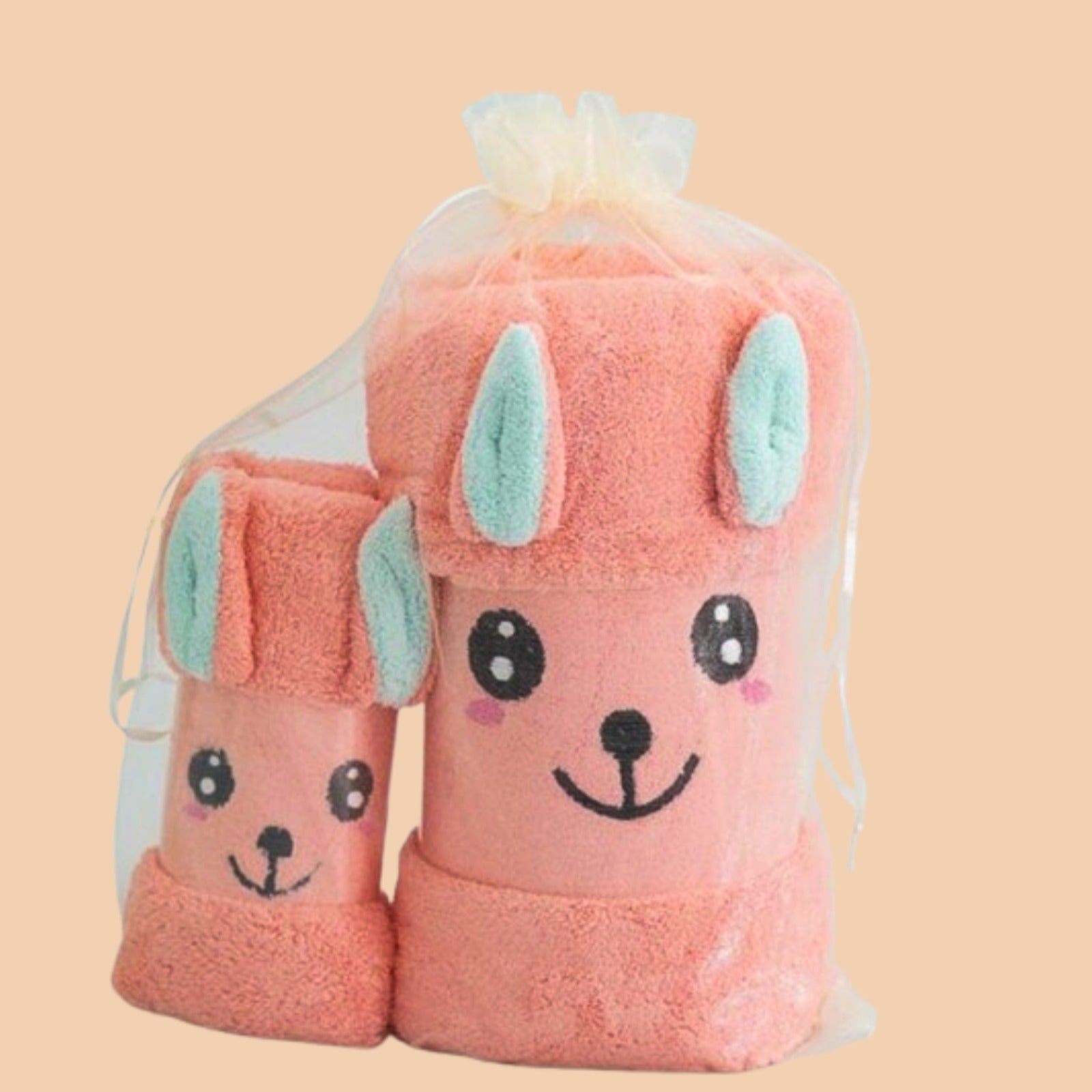 🧸 Set de 2 Toallas Antialérgicas para Bebé