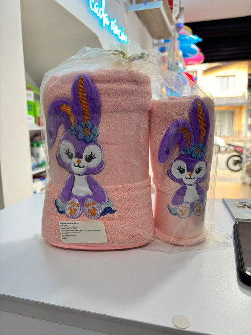 🧸 Set de 2 Toallas Antialérgicas para Bebé